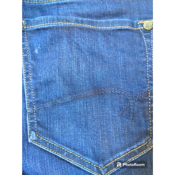 Mavi Jake Slim Leg Dark Wash Slightly Distressed Jeans, Size 31/32 - Picture 7 of 9